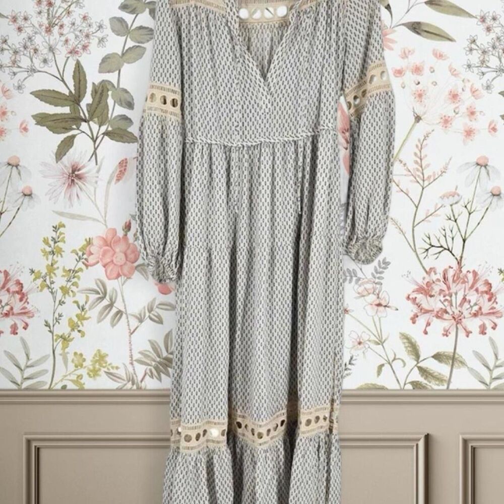 Lemlem boho maxi dress Small nwot